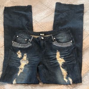 Venus Embellished Jeans size 10
